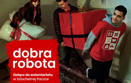 plakat promujący akcję