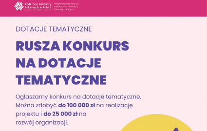 plakat promujący konkurs