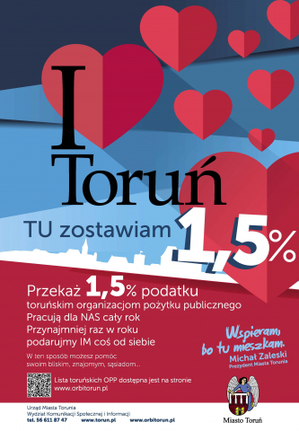 Plakat 1,5%