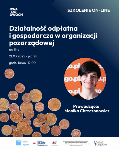 Darmowe szkolenie dla organizacji pozarządowych
