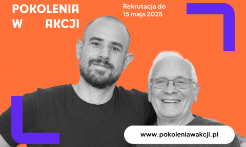 plakat promujący akcję