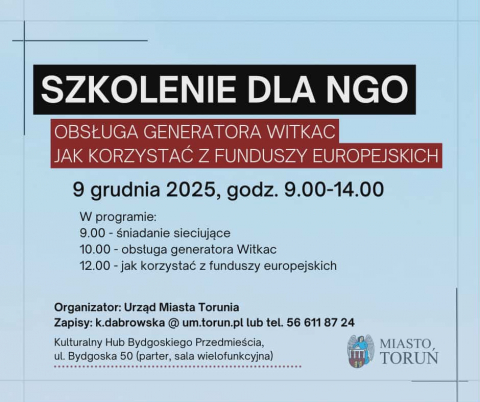 plakat promujący wydarzenie