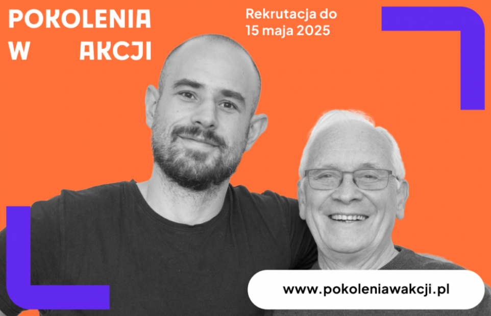 plakat promujący akcję