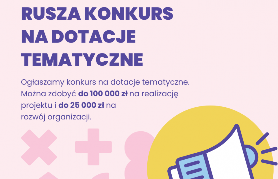 plakat promujący konkurs