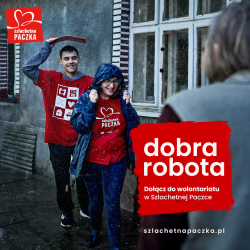 plakat promujący akcję